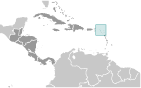 Location of Saint Barthelemy