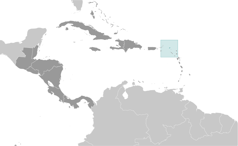 Locator Map for Anguilla