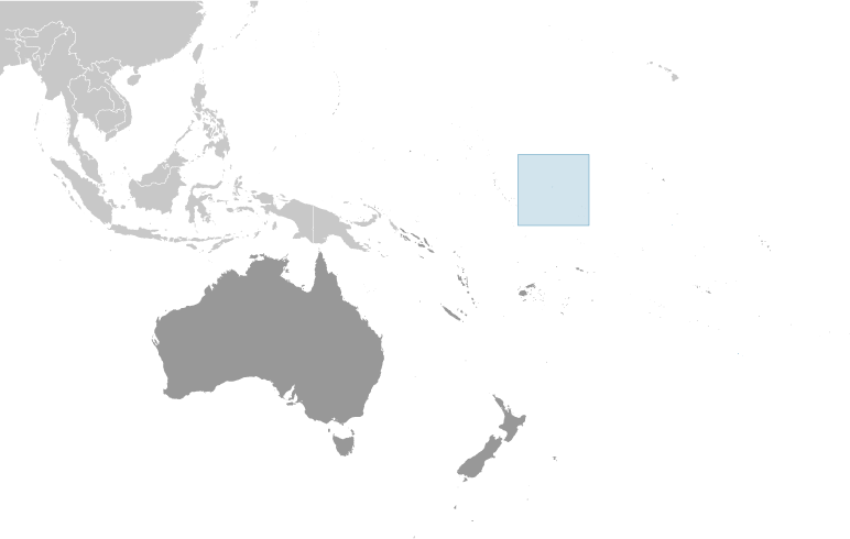 Locator Map for Howland Island
